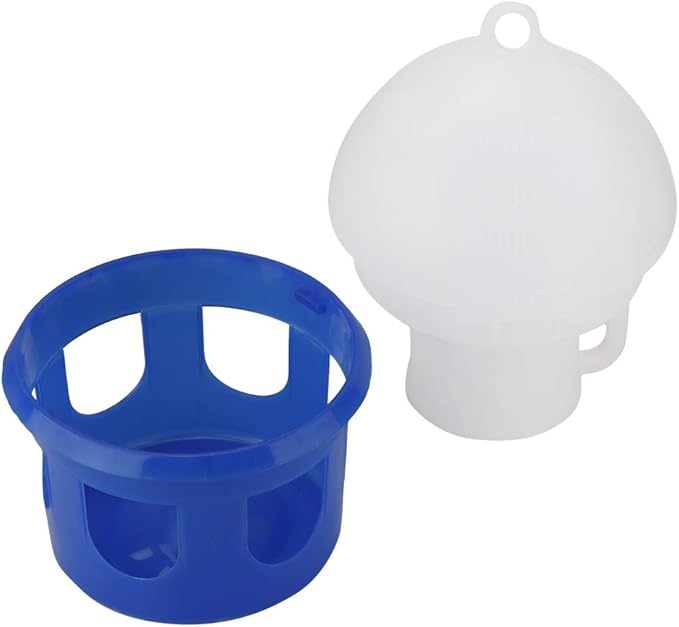 Premium Automatic Bird Waterer and Feeder Set to Ensure Hydration and Prevent Pollution, Durable ABS Construction, 4L Capacity for Keeping Enthusiasts (4L)