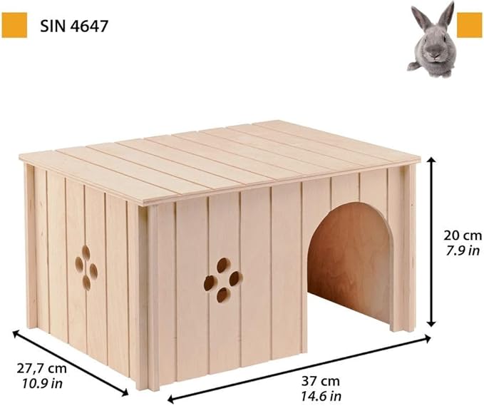 ファープラスト First Plast SIN 4647 Small Animal 10.8 x 7.9 x 14.6 inches (27.5 x 20 x 37 cm)