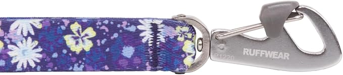 Ruffwear, Front Range Dog Leash, 5 ft Lead with Padded Handle for Everyday Walking, Wildflower