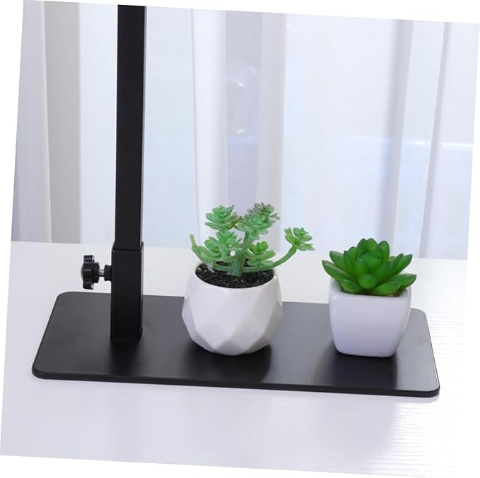 Milisten Reptile Basking Light Stand for Turtles and Lizards Durable Height Rack with Uv Heat Lamp Support for Aquariums