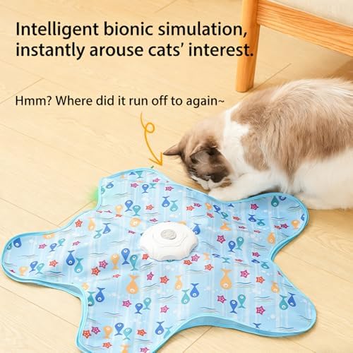 Automatic Cat Toy for Indoor Cats, Hide & Seek Hunting Game - Image 4