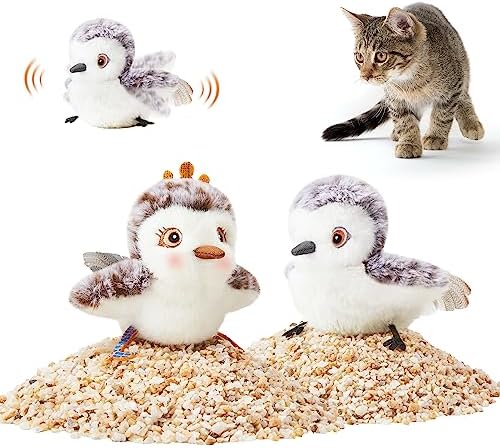 Potaroma Cat Toys 2 Pcs Flapping Sandpiper Pair-Mate by Potaroma
