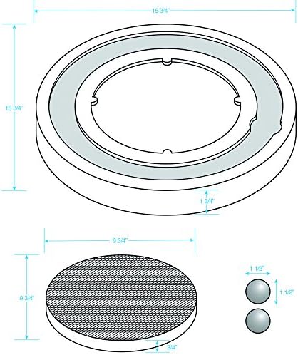 Catify Spin n' Scratch Interactive Cat Scratcher - Round - Image 4
