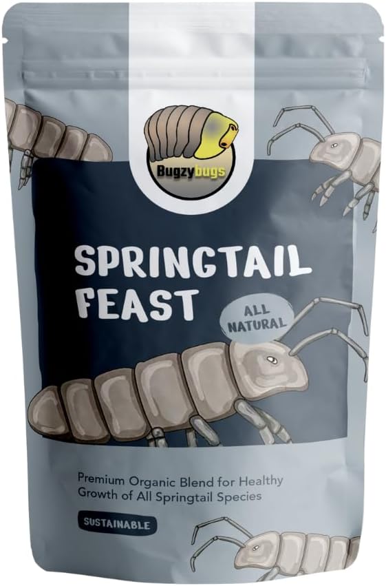 Springtail Feast All Natural Premium Organic Food Blend for Springtails