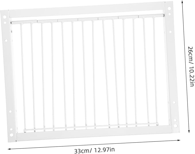 POPETPOP Iron Pigeon Entrance Door for Bird Cage Loft Racing Pigeon Safe Access Breeding Carrier Cage Replacement