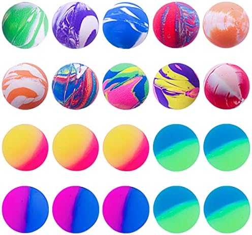 PET SHOW 20 Pack Cat Toys Bouncy Balls 1.2inch for Indoor Cats Kitten by PETSHOW