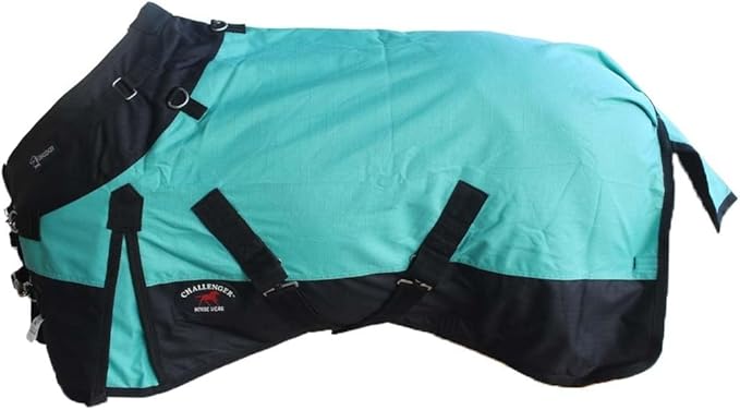 54" 1200D Foal Turnout Waterproof Fleece Lined Medium Winter Blanket 519LG06