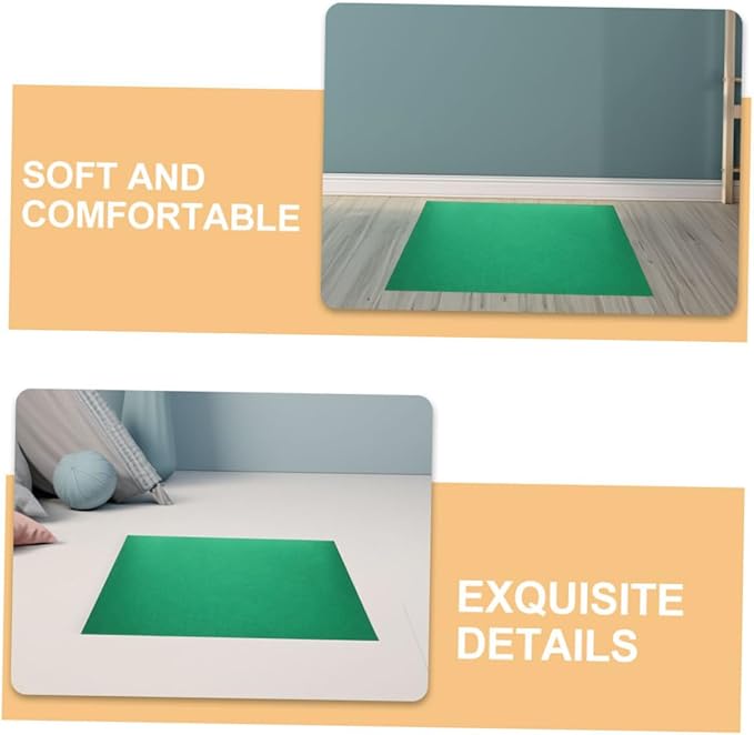 Totority 2pcs Reptile Mat for Tortoise Bearded Dragon Comfortable Non- Substrate for Terrarium Habitats Bedding for Snakes and Lizards