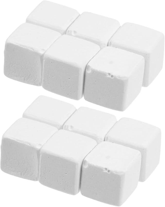 BESPORTBLE 12-Piece PET Mineral Block Set for Reptiles Natural for Crab Enclosure Nutrient-Rich Reptile Habitat Accessories