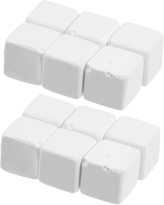 BESPORTBLE 12-Piece PET Mineral Block Set for Reptiles Natural for Crab Enclosure Nutrient-Rich Reptile Habitat Accessories