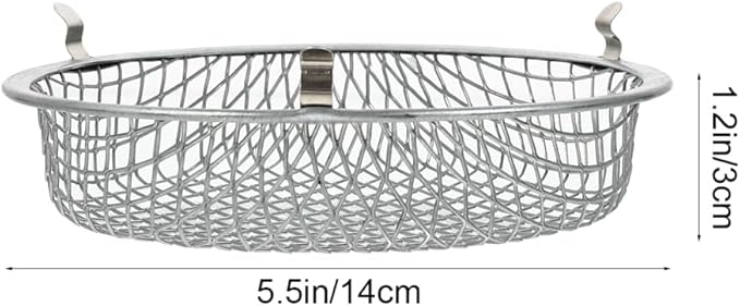 ibasenice Reptile Heat Lamp Cover 5.51-Inch Stainless Steel Anti-Scald Lampshade for Reptile Box Insulation Protects Pets from Burns