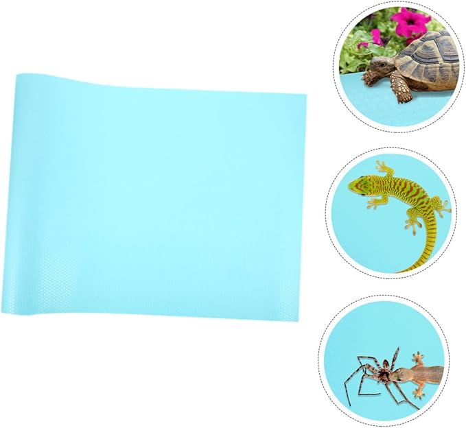 Toddmomy Reptile Carpet Terrarium Liner Bedding Reptile Substrate Mat for Bearded Dragon Lizard Tortoise Snake