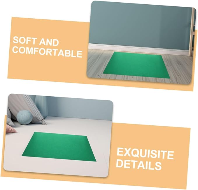 Abaodam 2pcs Reptile Carpet Bedding Mat for Tortoise Bearded Dragon and Snakes Soft Non- Liner for Comfortable Habitat and Moisture
