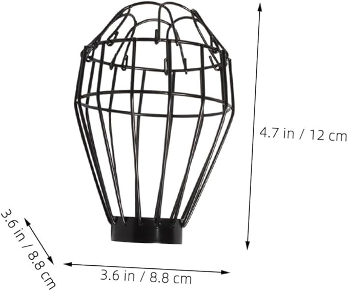 8pcs Reptile Heat Lamp Cover Insulation Shade for Reptile Tank Safe Mesh Design for Improved Air Circulation Prevents Burns