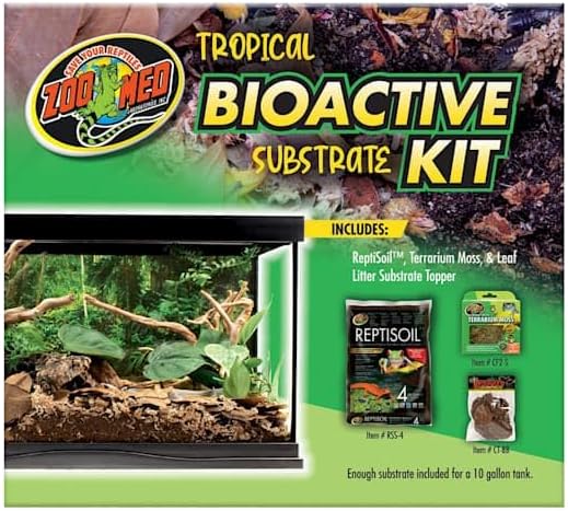 Zoo Med Tropical Bioactive Substrate Kit 10 Gallon