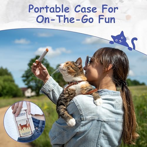 Nocciola 3 Pack Catnip Toys for Cats, Funny Cat Toys Filled with 100% Pure Organic Catnip, Safe Kitten Teething Chew and Kicker Toys, Stress Relieving Fun for Indoor Cats - Image 6