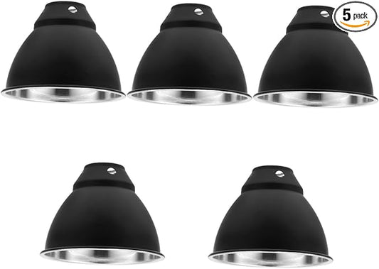 STOBAZA 5pcs Box Lizard Terrarium Lighting Heat Lamp Reflector Easy Install Reptile Habitat Accessory Material