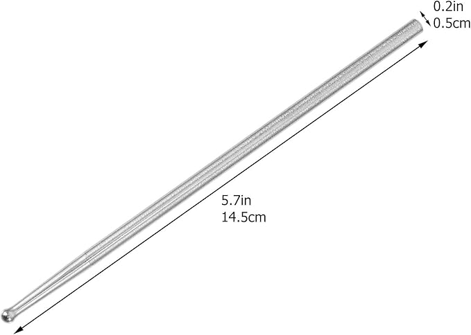 6pcs Stainless Steel Snake Sexing Probes Set Professional Gender Detector for Large and Corn Snakes Reptile Supplies in Crawling Pets