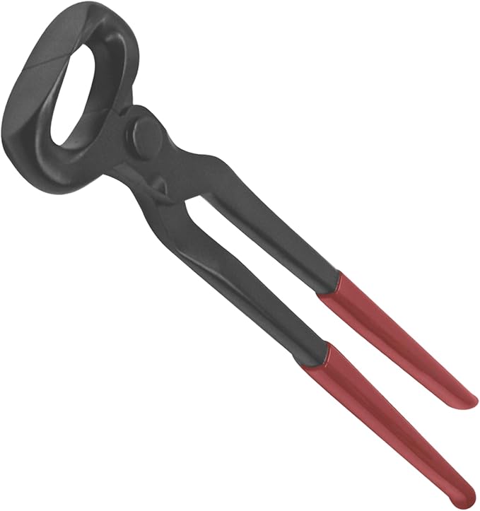 15" Vinyl Hoof Nipper, Carbon Steel & Chrome Vanadium Farrier Tool for Horses – Durable, Sharp & Rust-Resistant