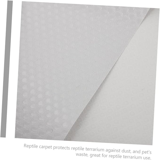 ERINGOGO Reptile Carpet Mat for Terrarium Eva Substrate Liner for Bearded Dragons Leopard Geckos Snakes Easy to Clean Non- Safe Bedding for Reptile Habitats