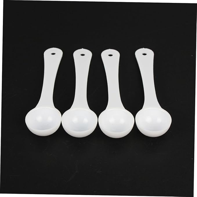OUNONA 30pcs Pet Medicine Scoops Gram Measuring for Dogs Lightweight and for Accurate Dosage of Pet Medications and