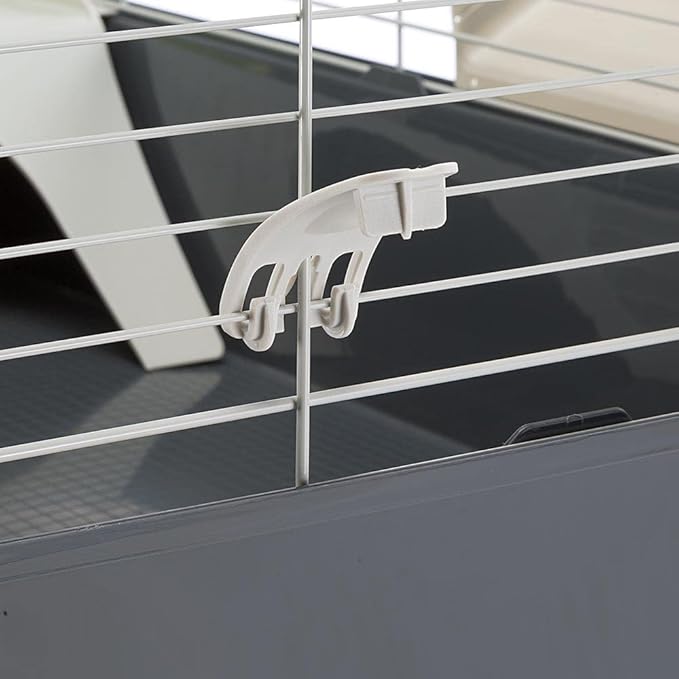 Ferplast Cavie Guinea Pig Cage & Rabbit Cage | Pet Cage Includes All Accessories to Get You Started & a 1-Year Warranty