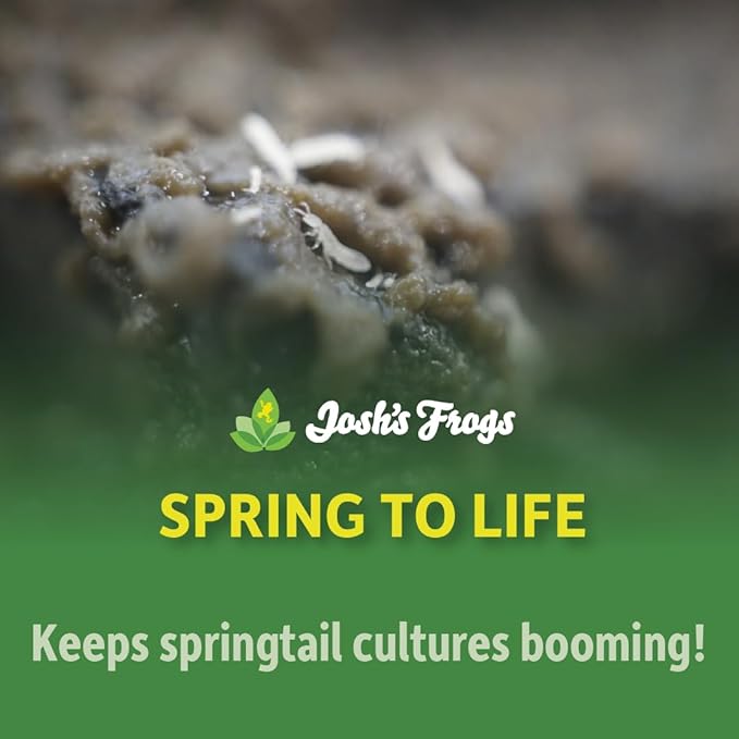 Josh's Frogs Spring to Life Powdered Springtail Food (4 oz)