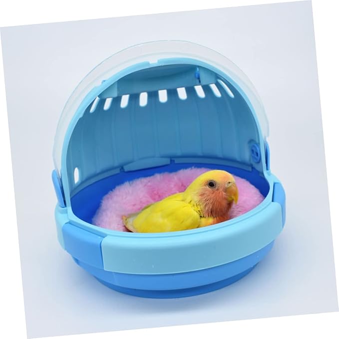 Handheld Bird Carrier Cage for Parrots Animals Portable Travel Design Adequate Airflow Easy to Clean for Outdoor Adventures and Trips