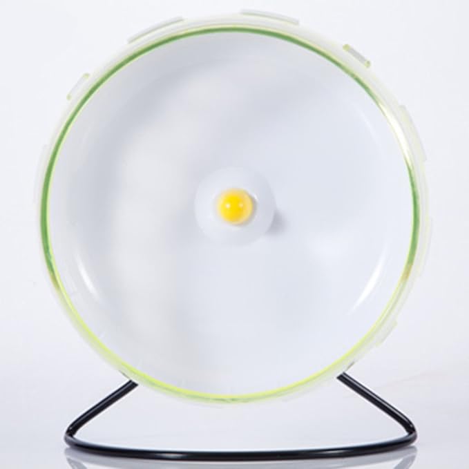 8.2 Inches Hamster Syrian Hamster Gerbil Rat Hedgehog Running Wheel Mute Silent Spinner Exercise Wheel (Blue)