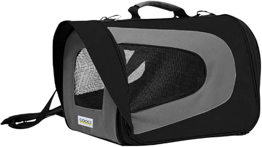 Croci C2178015 Carrier for Animals Rocket Black, 46 x 26 x 27 cm