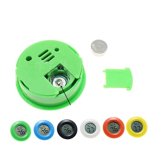 Reptile Thermostat Electronic Thermometer Hygrometer Celsius Display for Enclosure Home Office