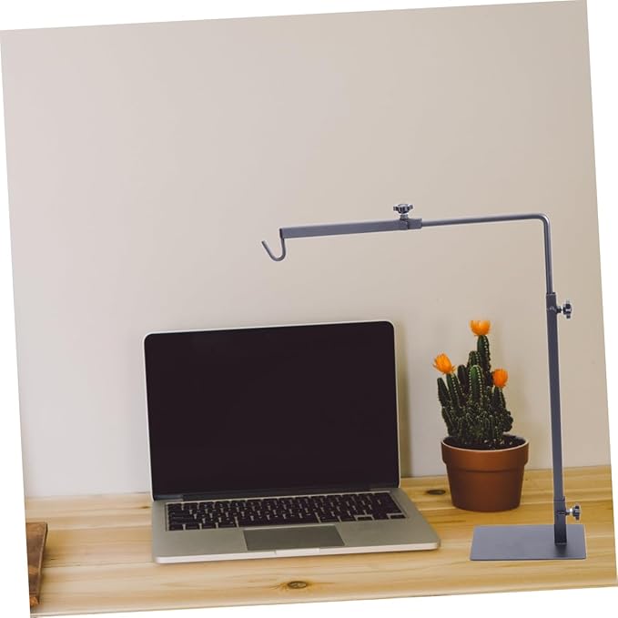 Happyyami Reptile Basking Lamp for Tortoises Bulbs Thermostat Turtle Drying Backlight Stand