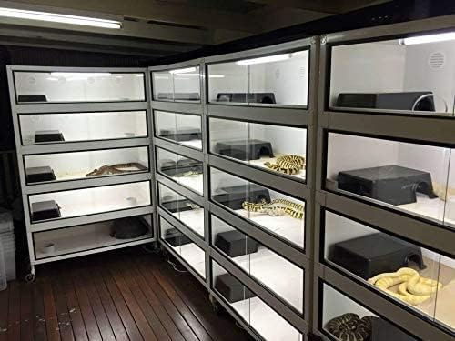 LEOTERRA Snake Hide Reptile Hide for Snake Lizard Gecko and Baby Ball Python Use10.23"x7.48"x2.75" (M) Durable and Easy to Clean.Can Also be Used as a mole, Hamster, Guinea Pig, Ferret Hideout