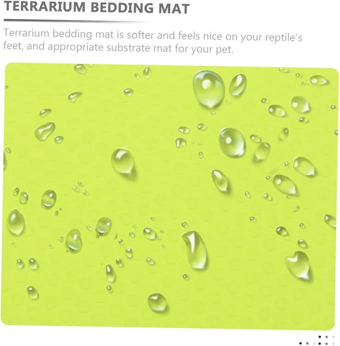 BESPORTBLE Crawling Carpet Reptile Tank Substrate Snake Bedding Lizard Gecko Turtle Bearded Dragon Eva Mat Terrarium Accessory
