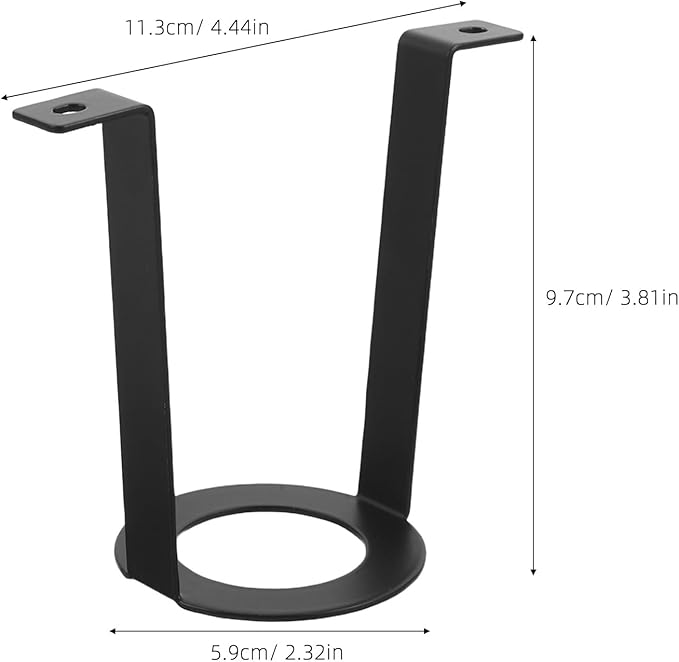 2pcs Reptile Lamp Holder Stand: Metal Light Bracket - UVB Lamp Fixture - Heat Emitter Holder for Tortoise Habitats Snake Enclosures Chameleon Cages