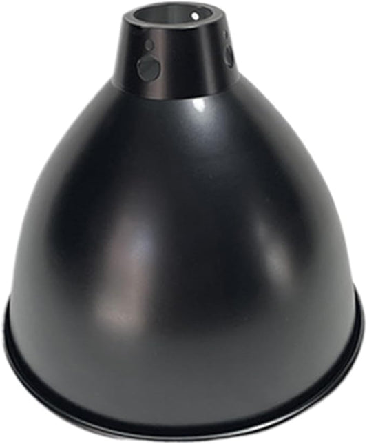 Terrarium Light Fixture - Wide Dome Housing, High Reflection, Durable Heat Shield, Secure Hanging Clamp System, Efficient Thermal Distribution Design | Perfect Reptile Enclosure Illumination