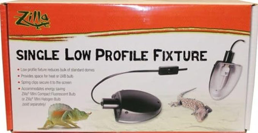 Zilla Single Low Profile Fixture 1 Count - Pack of 4