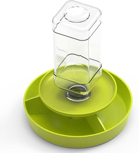 Auto Refilling Reptiles Dispenser Multi Level Structure Clear Monitoring Panel Quiet Operations