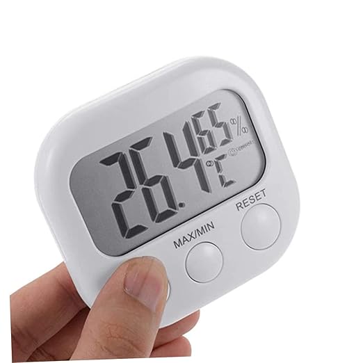 Happyyami 2pcs Digital Aquarium Tank Thermometer Instant Read for Fish Tanks Thermometer for Home Office Schools