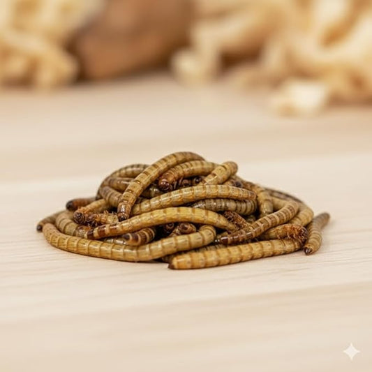 250 Premium Live Large Superworms Shipped by NutriCricket