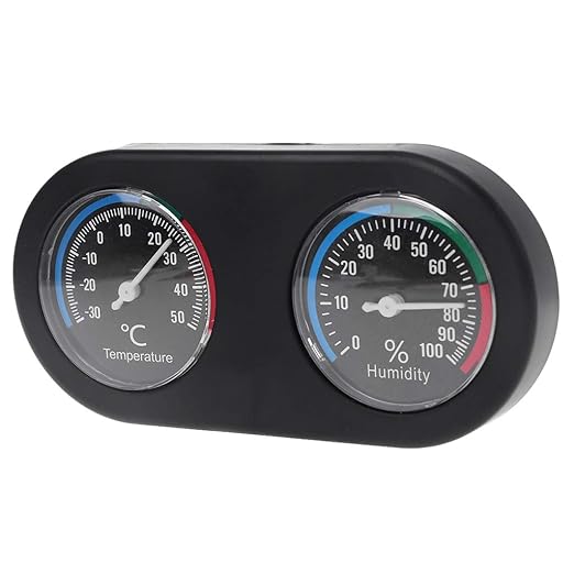 Reptiles Hygrometer for Tortoises Terrariums Temperature Humidity Gauges Temperature Humidity Gauges