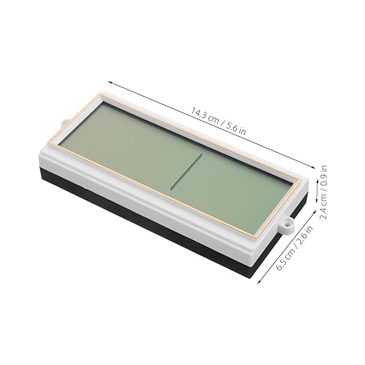POPETPOP Digital Hygrometer Thermometer for Reptiles Accurate Temperature and Humidity Monitor with LCD Display Easy Setup for Home and Pet Environments