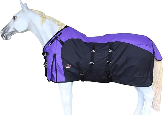 80" 1200D Turnout Waterproof Rain Horse Sheet Light Winter Blanket 384B