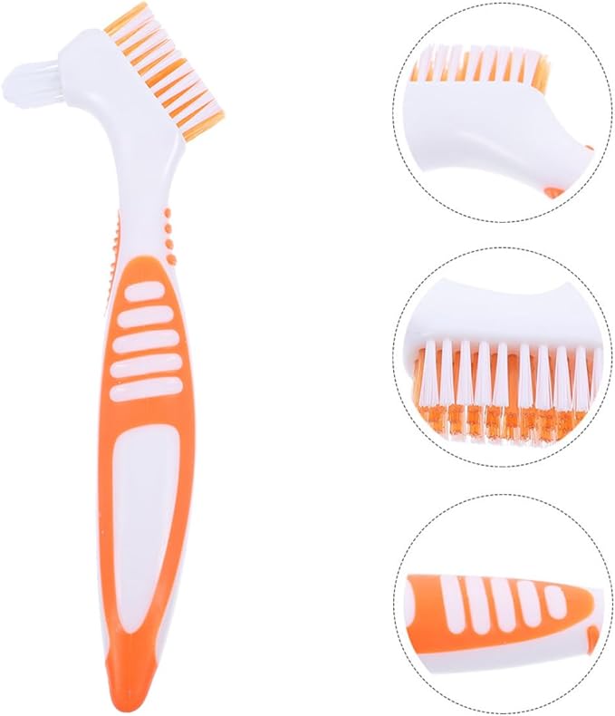 TEHAUX 3pcs Turtle Shell Cleaning Brush Mud Remover for Tortoise and Aquatic Turtle Habitat Portable Reptile Health Supplies