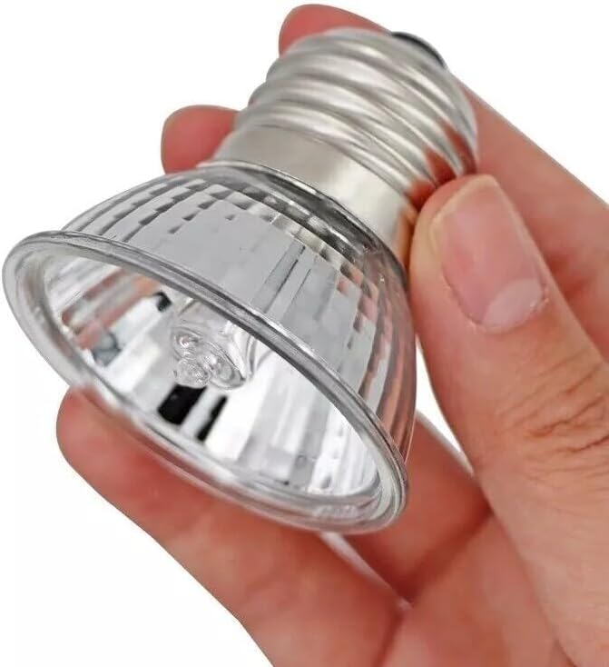 UVA+UVB 25/50/75W Reptile Heat Basking Light Bulb Lamp for Reptiles (75W - 12PCS)