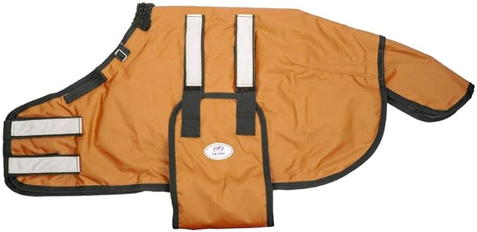 Derby Originals Mini Horse & Foal Winter Turnout Blanket – Reflective, No-Hardware Design, 600D Waterproof Outer, 150g Insulation, 170T Lining, Adjustable Fit, 1-Year Warranty