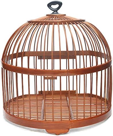 Birdcage Portable Small Sized Bird Carrier, Lightweight Travel Cage, Hanging Bird Cage for Small Parrot Cockatiel Bird Cage
