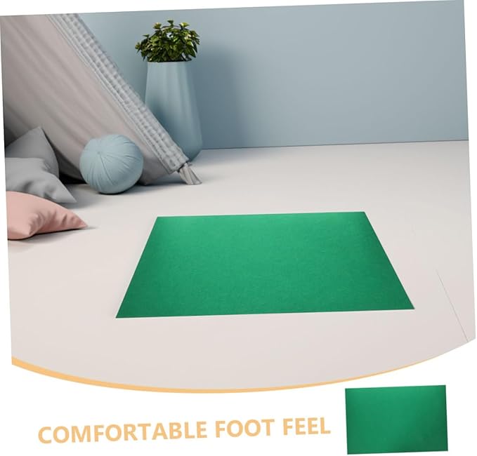 Toyvian 2pcs Reptile Carpet for Tortoise and Lizard Habitats Non- Bedding Mat for Bearded Dragons and Snakes Easy to Install Pet Substrate Liner Pad
