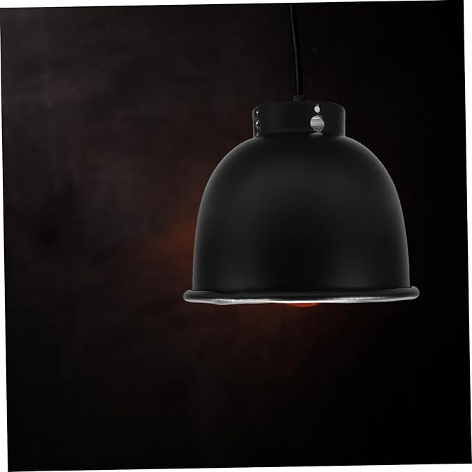 BESPORTBLE Reptile Terrarium Heat Lamp Cover Dome Cap for Enhanced Light Distribution Heat Resistant Design Compatible with Multiple Heating Bulbs Easy Installation for Reptile Habitats