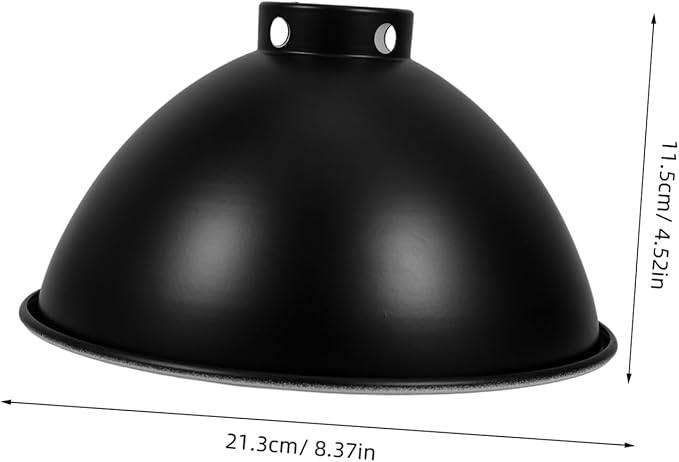 Ciieeo Heat Lamp Shade for Reptiles Reflector Dome Lamp Lizard Snake Turtle Heating Accessory Cozy Warm Environment